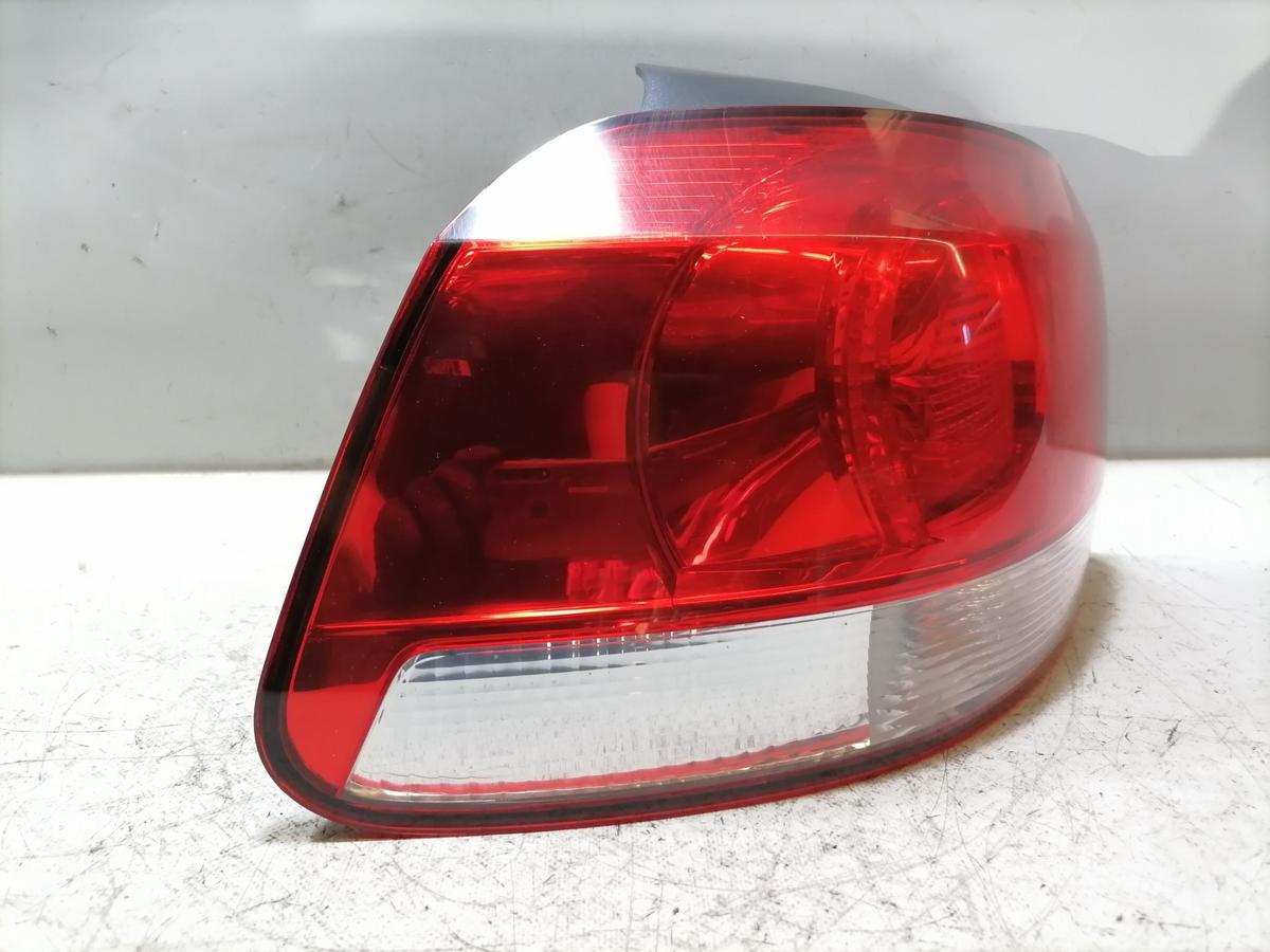 VW Golf 6 original R&uuml;cklicht R&uuml;ckleuchte Schlussleuchte links au&szlig;en Flie&szlig;heck Bj.2009